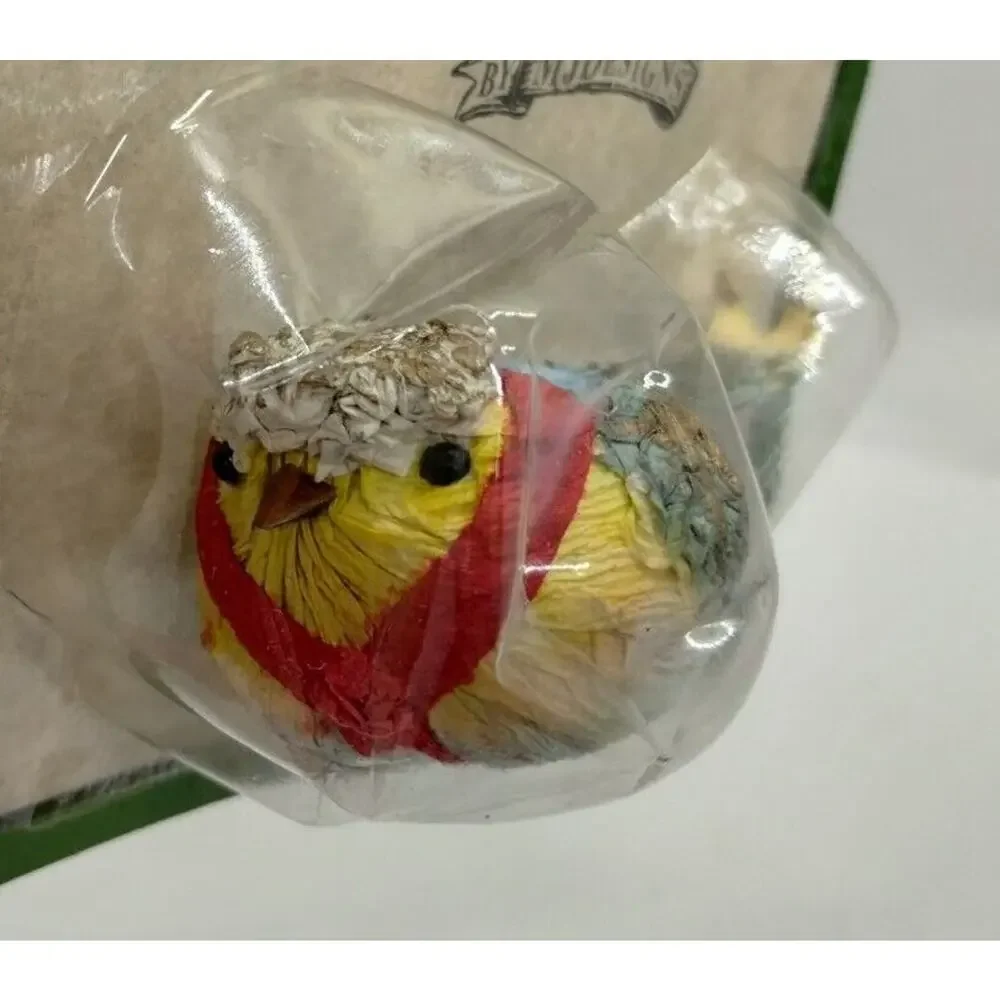Birds of the Season by MJ Designs Paper Mache